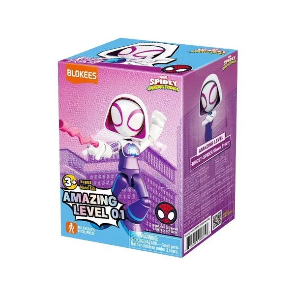 Blokees Spidey And Friends 74804 Amazing Level 01 Ghost Spider Gwen Stacy 858050008657 (Plastic Model) Blokees Spidey And Friends 74804 Amazing Level 01 Ghost Spider Gwen Stacy 858050008657 (Plastic Model)