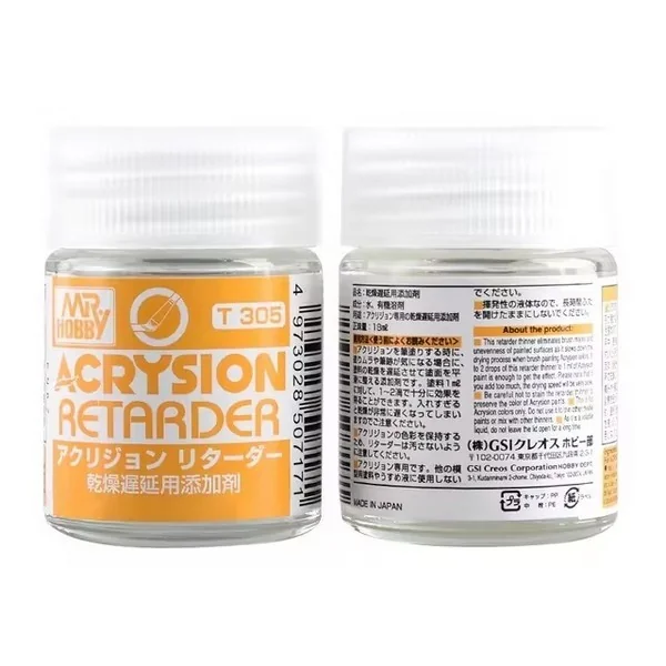 Mr.Hobby T-305 Acrysion Retarder 18ml 4973028507171 (สี) Mr.Hobby T-305 Acrysion Retarder 18ml 4973028507171 (สี)