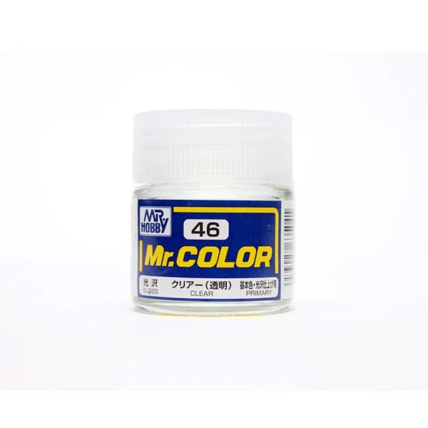 Mr.Hobby Mr.Color C46 Clear Gloss (10ml) 4973028635041 (สี) Mr.Hobby Mr.Color C46 Clear Gloss (10ml) 4973028635041 (สี)
