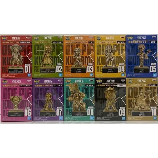 Banpresto WCF One Piece World Collectable Figure Kumamoto Recovery Project 10 Pcs 4530430428670 (Figure)