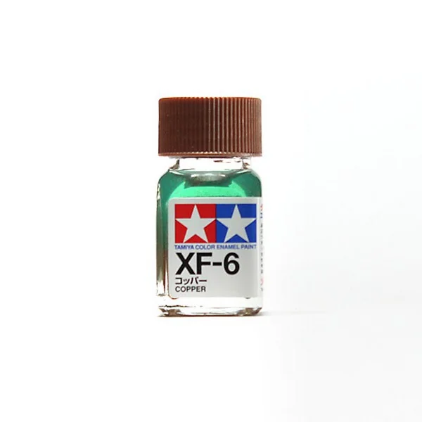 Tamiya Enamel Color 80306 XF-6 Copper (Flat Metallic) 45135378 (สี) Tamiya Enamel Color 80306 XF-6 Copper (Flat Metallic) 45135378 (สี)