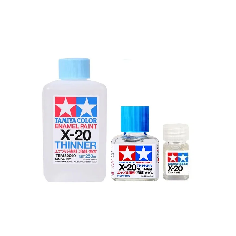 Tamiya 80030 Enamel X-20 Thinner 40ml 4950344996605 4950344067077 (Tool) Tamiya 80030 Enamel X-20 Thinner 40ml 4950344996605 4950344067077 (Tool)