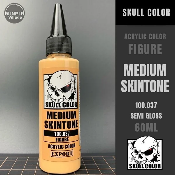 Skull Color 100.037 Medium Skintone 60 ml (Figure) 8853100903373 (สี) Skull Color 100.037 Medium Skintone 60 ml (Figure) 8853100903373 (สี)