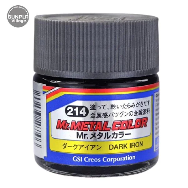 Mr.Hobby Mr.Metal Color MC214 Dark Iron (10ml) 49532746 (สี) Mr.Hobby Mr.Metal Color MC214 Dark Iron (10ml) 49532746 (สี)