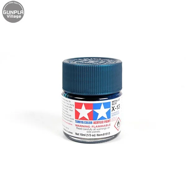 Tamiya 81513 Acrylic Mini X-13 Metallic Blue 45032820 (สี) Tamiya 81513 Acrylic Mini X-13 Metallic Blue 45032820 (สี)