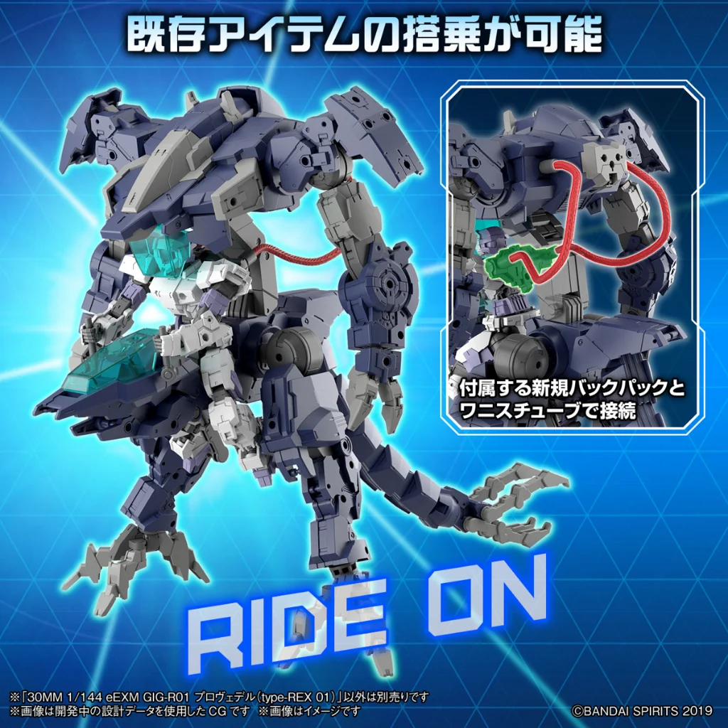 Bandai 30MM eEXM GIG-R01 Provedel (type-REX 01) 4573102654229 (Plastic Model) Bandai 30MM eEXM GIG-R01 Provedel (type-REX 01) 4573102654229 (Plastic Model)