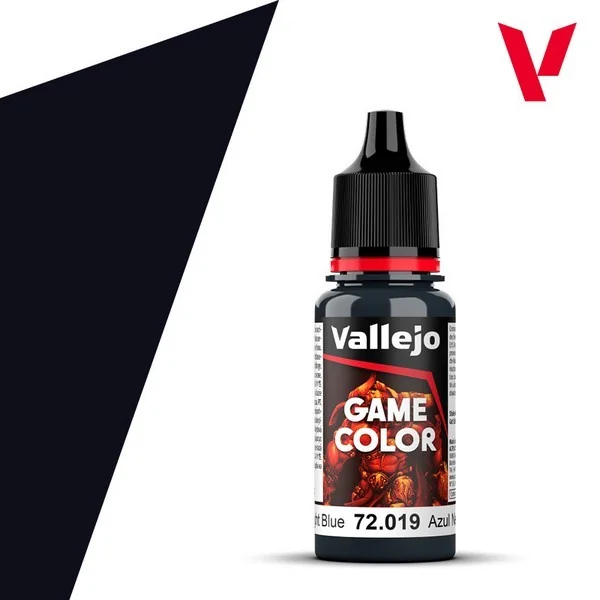 Vallejo Game Color 72.019 Night Blue 18 ml 8429551720199 (สี) Vallejo Game Color 72.019 Night Blue 18 ml 8429551720199 (สี)