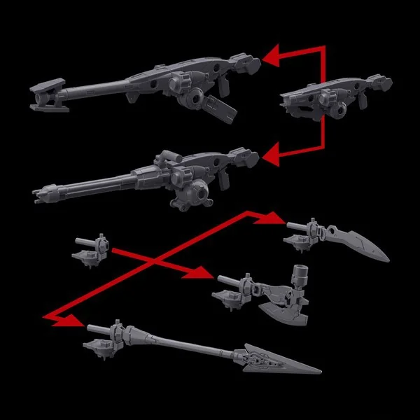 Bandai 30MM Option Weapon 1 for Portanova (เฉพาะ Part เสริม) 4573102578143 (Plastic Model)