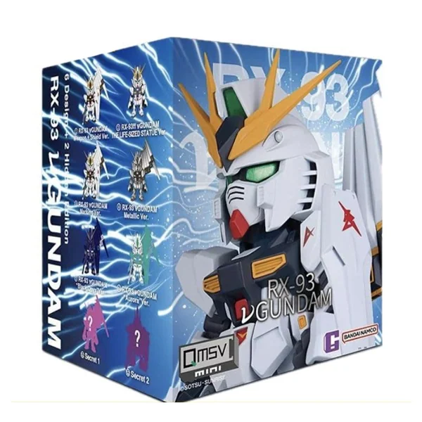 Bandai (สุ่ม 1 / จาก 8 แบบ) QMSV MINI RX-93 Nu Gundam 6974913233340 (Figure) Bandai (สุ่ม 1 / จาก 8 แบบ) QMSV MINI RX-93 Nu Gundam 6974913233340 (Figure)