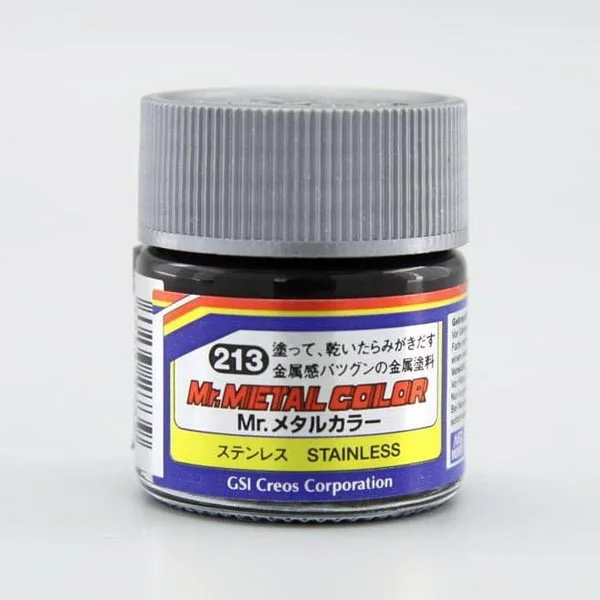 Mr.Hobby Mr.Metal Color MC213 Stainless (10ml) 49532739 (สี) Mr.Hobby Mr.Metal Color MC213 Stainless (10ml) 49532739 (สี)