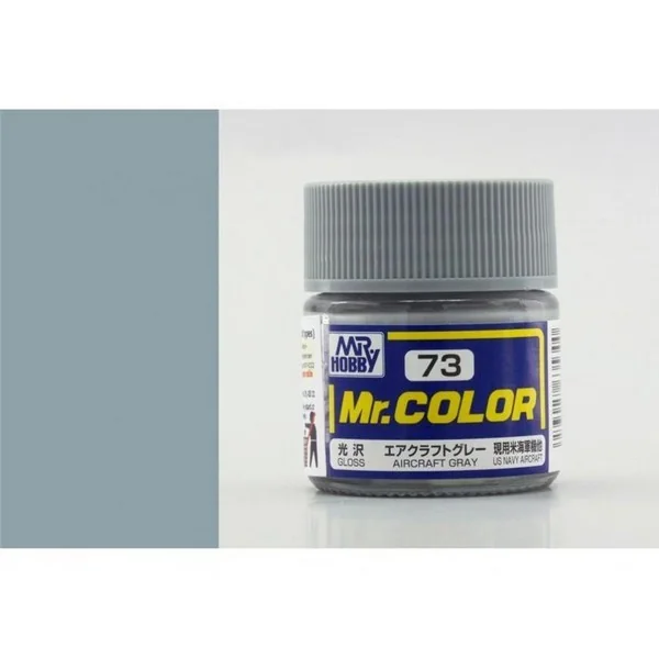 Mr.Hobby Mr.Color C73 Aircraft Gray Gloss (10ml) 4973028635300 (สี)