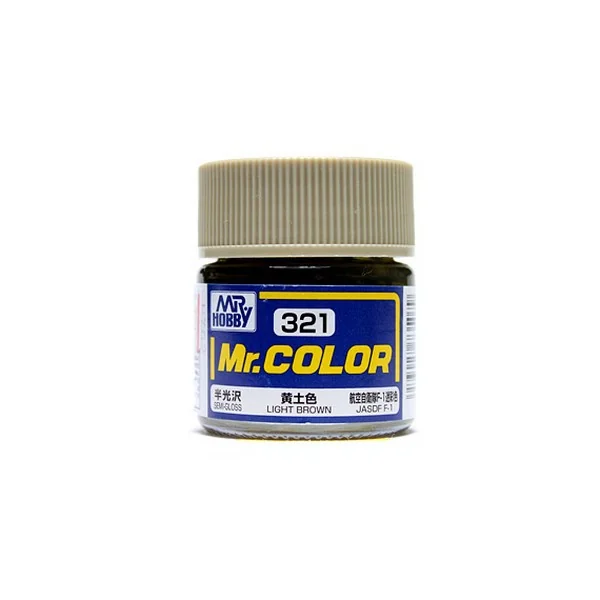 Mr.Hobby Mr.Color C321 Light Brown Semi-Gloss (10ml) 4973028735079 (สี) Mr.Hobby Mr.Color C321 Light Brown Semi-Gloss (10ml) 4973028735079 (สี)