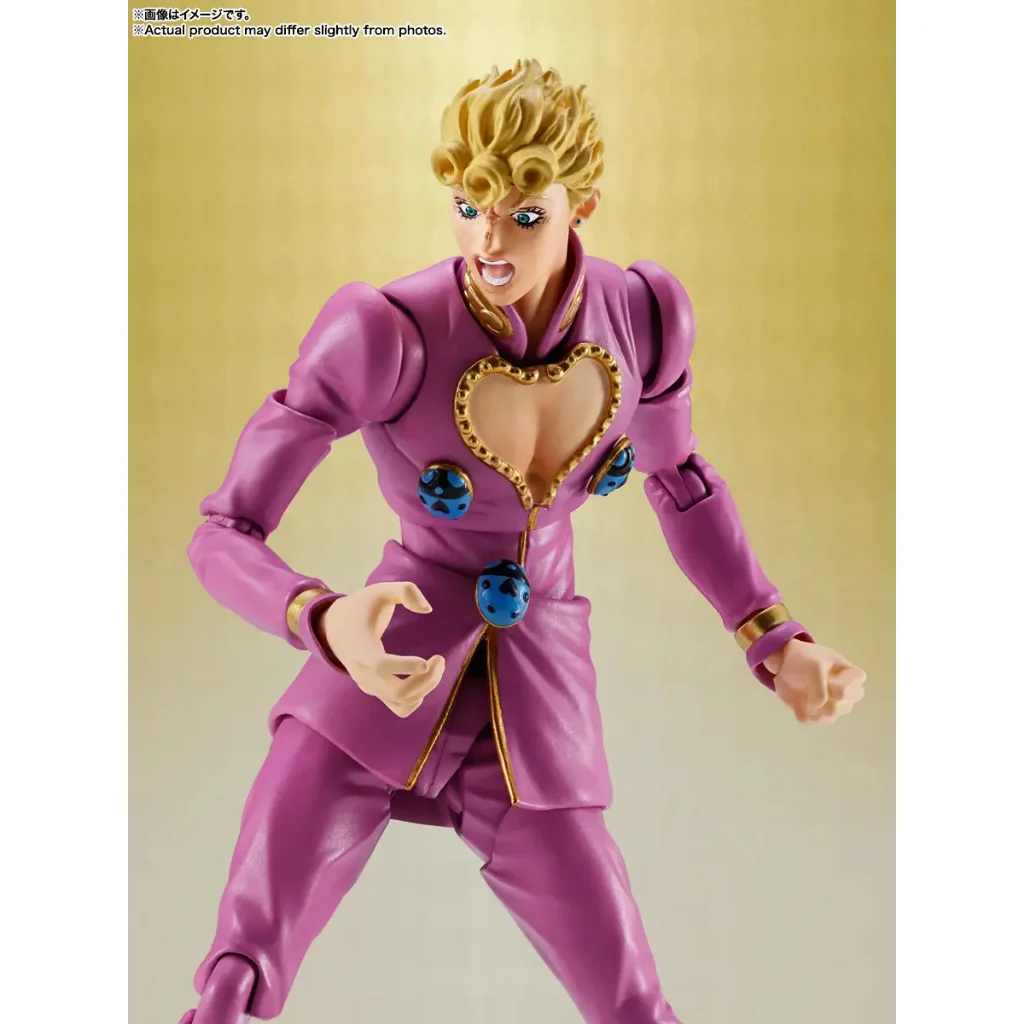 [Pre Order 10/2569] Bandai S.H.Figuarts Giorno Giovanna 4573102688194 (Action Figure)