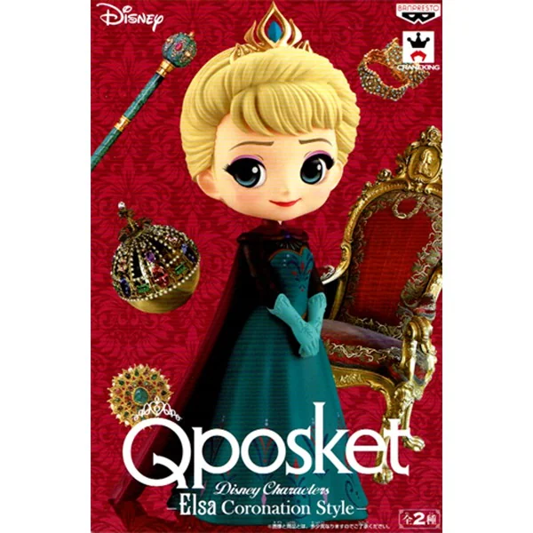 Banpresto Q Posket Disney Characters - Elsa Coronation Style (A:Normal Color Ver) 4983164356519 (Figure) Banpresto Q Posket Disney Characters - Elsa Coronation Style (A:Normal Color Ver) 4983164356519 (Figure)
