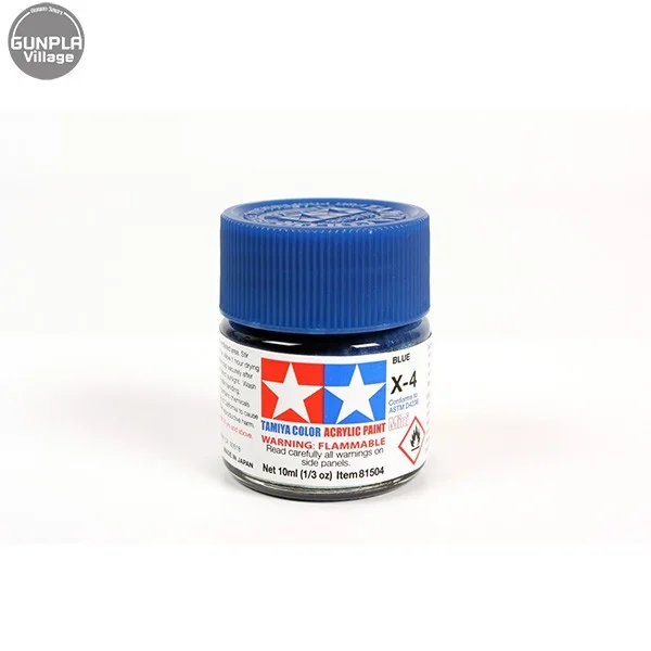 Tamiya 81504 Acrylic Mini X-4 Blue 45032738 (สี) Tamiya 81504 Acrylic Mini X-4 Blue 45032738 (สี)