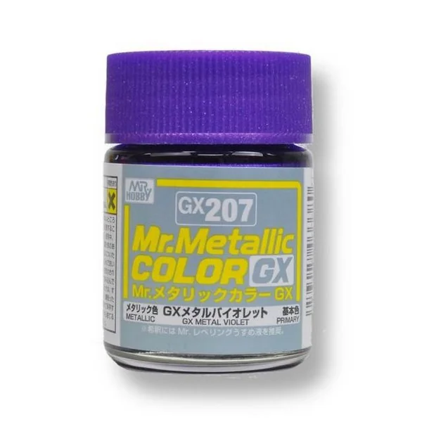 Mr.Hobby Mr.Metallic Color GX207 Metal Violet 4973028033380 (สี)