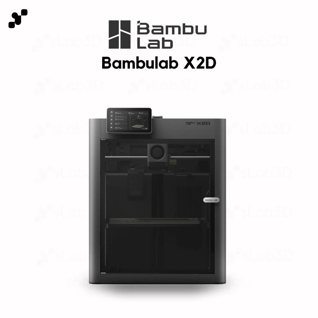 Bambulab X2D เครื่องพิมพ์สามมิติ (3D Printer) | แถมฟรี + FDM Starter Kit E เครื่องประกันไทย Bambulab X2D เครื่องพิมพ์สามมิติ (3D Printer) | แถมฟรี + FDM Starter Kit E เครื่องประกันไทย