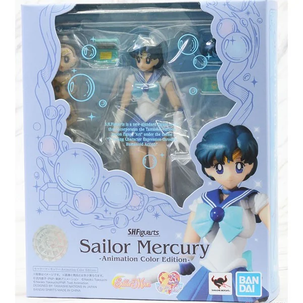 Bandai S.H.Figuarts Sailor Mercury Animation Color Edition 4573102595997 (Action Figure) Bandai S.H.Figuarts Sailor Mercury Animation Color Edition 4573102595997 (Action Figure)