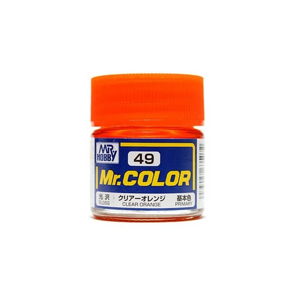 Mr.Hobby Mr.Color C49 Clear Orange Gloss (10ml) 4973028635072 (สี) Mr.Hobby Mr.Color C49 Clear Orange Gloss (10ml) 4973028635072 (สี)