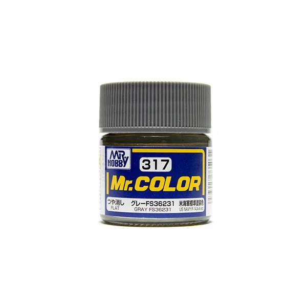 Mr.Hobby Mr.Color C317 Gray FS36231 Flat (10ml) 4973028735031 (สี) Mr.Hobby Mr.Color C317 Gray FS36231 Flat (10ml) 4973028735031 (สี)