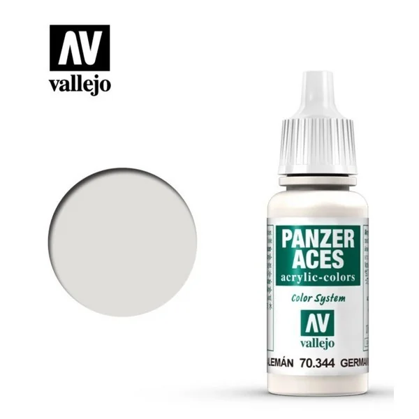 Vallejo Panzer Aces 70.344 German Tanker (White) 17 ml 8429551703444 (สี) Vallejo Panzer Aces 70.344 German Tanker (White) 17 ml 8429551703444 (สี)