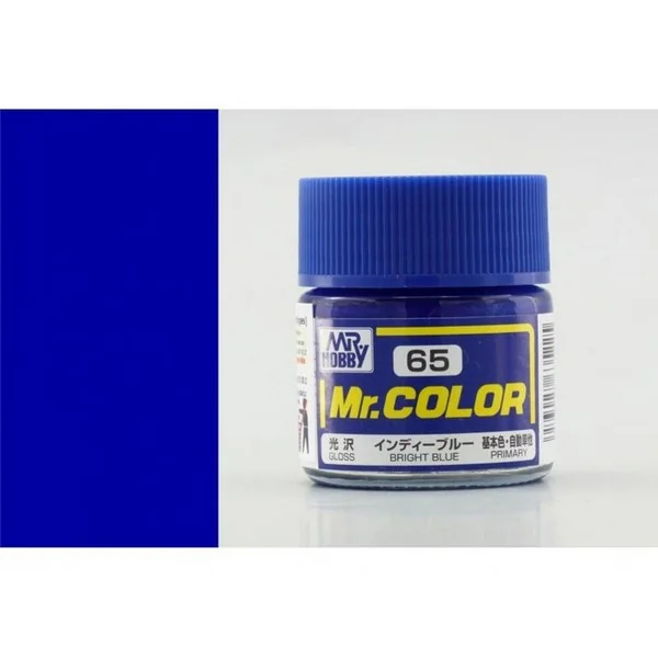 Mr.Hobby Mr.Color C65 Bright Blue Gloss (10ml) 4973028635225 (สี) Mr.Hobby Mr.Color C65 Bright Blue Gloss (10ml) 4973028635225 (สี)