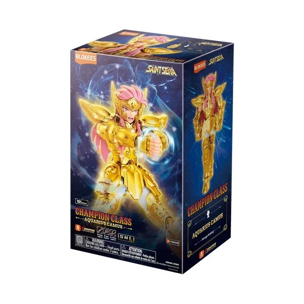 Blokees Saint Seiya 75009 Champion Class 08 Aquarius Camus 810181532807 (Figure) Blokees Saint Seiya 75009 Champion Class 08 Aquarius Camus 810181532807 (Figure)