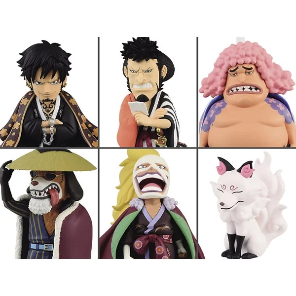 [ครบ Set 6 กล่อง] Banpresto WCF One Piece World Collectable Figure - Wanokuni 8 4983164175592 (Figure)