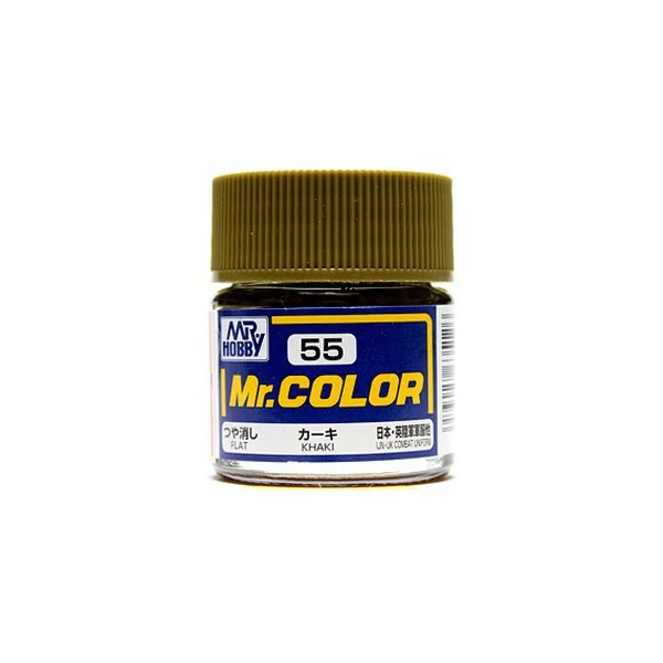 Mr.Hobby Mr.Color C55 Khaki Flat (10ml) 4973028635126 (สี) Mr.Hobby Mr.Color C55 Khaki Flat (10ml) 4973028635126 (สี)