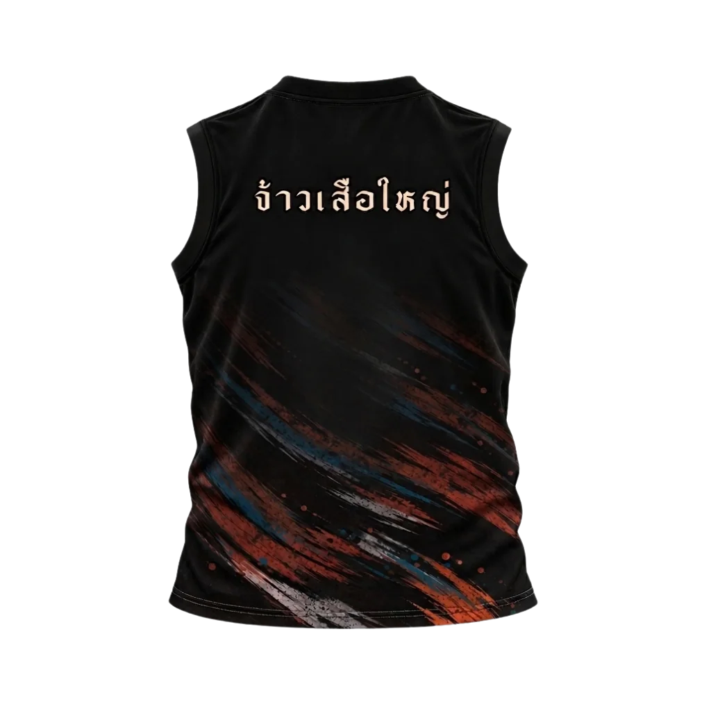 เสื้อแขนกุด จ้าวเสือใหญ่ เสื้อแขนกุด จ้าวเสือใหญ่