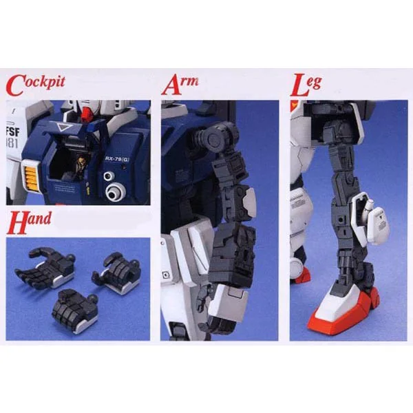 Bandai MG Gundam Ground Type 4573102638236 (Plastic Model) Bandai MG Gundam Ground Type 4573102638236 (Plastic Model)