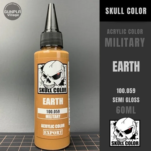 Skull Color 100.059 Earth 60 ml (Military) 8853100903595 (สี) Skull Color 100.059 Earth 60 ml (Military) 8853100903595 (สี)