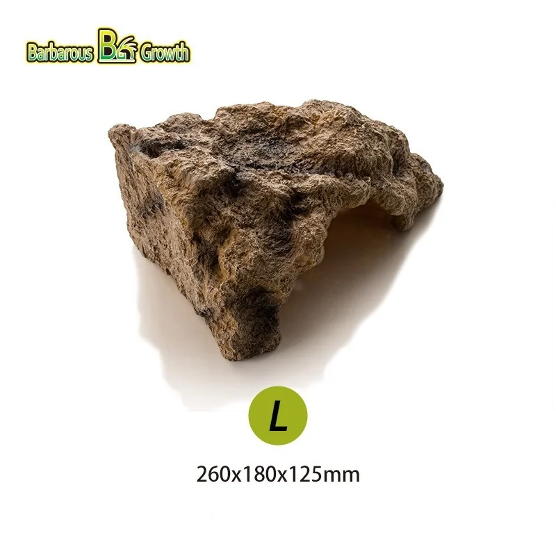 Barbarous Growth Rock Hide Cave ถ้ำหินเสมือนจริงสำหรับสัตว์เลื้อยคลาน งู ตุ๊กแก มี 3 ขนาด Barbarous Growth Rock Hide Cave ถ้ำหินเสมือนจริงสำหรับสัตว์เลื้อยคลาน งู ตุ๊กแก มี 3 ขนาด
