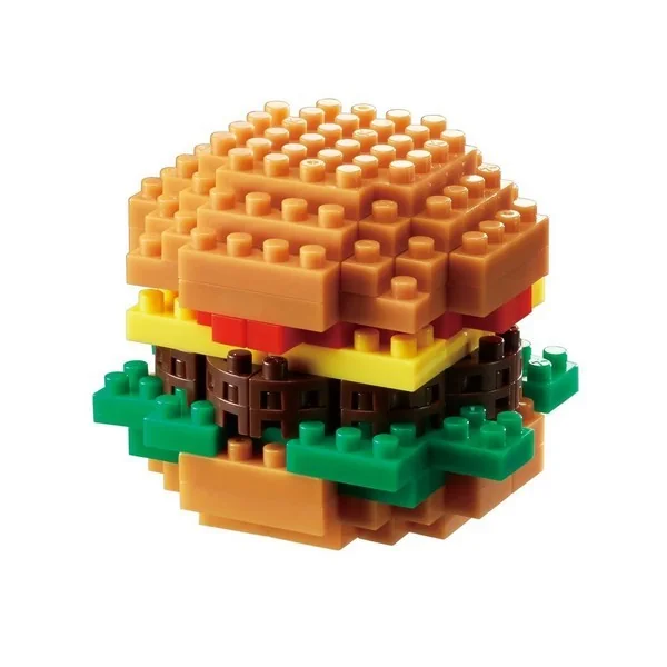Kawada nanoblock NBC_217 Hamburger 4972825205037 (นาโนบล็อค) Kawada nanoblock NBC_217 Hamburger 4972825205037 (นาโนบล็อค)