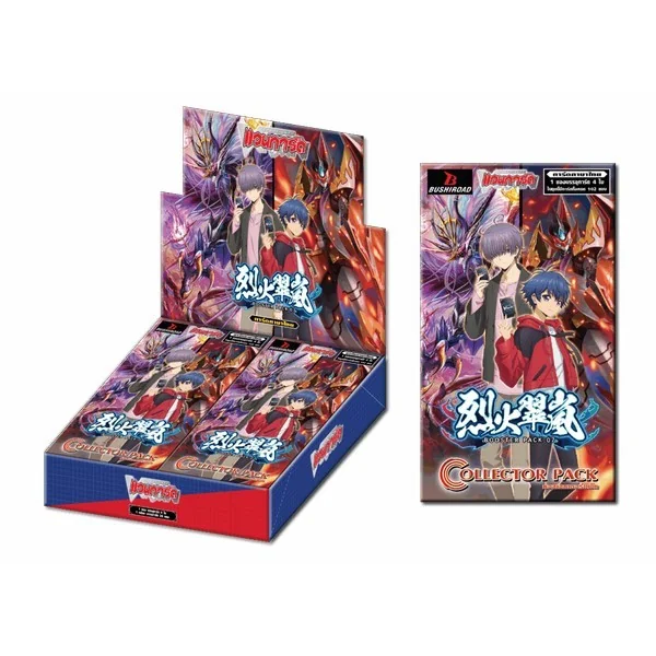 Bushiroad Vanguard ภาษาไทย VG-D-CP07 Booster Pack 07 Raging Flames Against Emerald Storm แบบกล่อง (20 ซอง) 8859230024315 Bushiroad Vanguard ภาษาไทย VG-D-CP07 Booster Pack 07 Raging Flames Against Emerald Storm แบบกล่อง (20 ซอง) 8859230024315