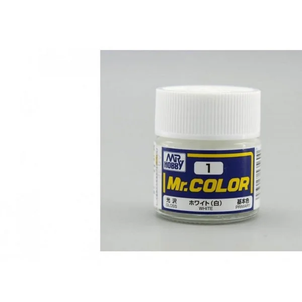 Mr.Hobby Mr.Color C1 White (10ml) 4973028535600 4973028716009 (สี) Mr.Hobby Mr.Color C1 White (10ml) 4973028535600 4973028716009 (สี)
