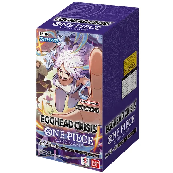 Bandai One Piece Card Game EB-04 Extra Booster Egghead Crisis 4582769937613 (การ์ดวันพีช) Bandai One Piece Card Game EB-04 Extra Booster Egghead Crisis 4582769937613 (การ์ดวันพีช)