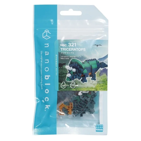 Kawada nanoblock NBC_321 Triceratops 4972825218570 (นาโนบล็อค) Kawada nanoblock NBC_321 Triceratops 4972825218570 (นาโนบล็อค)