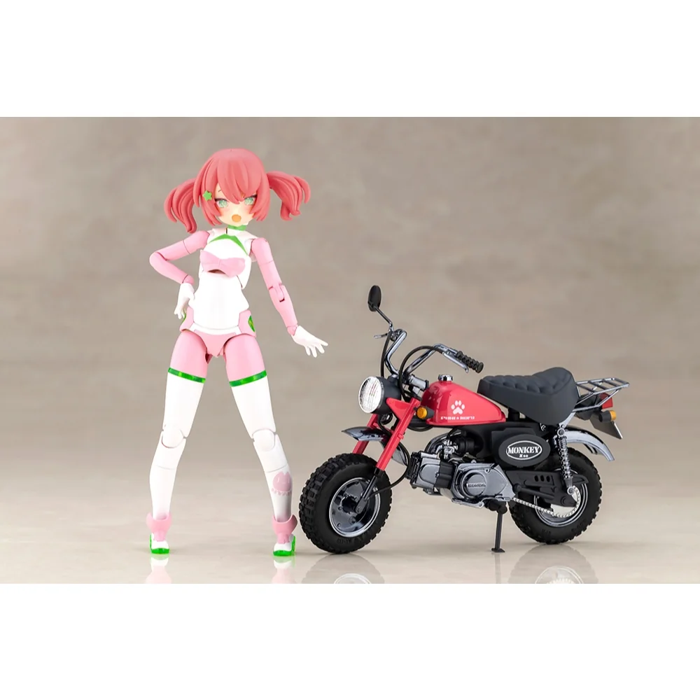 [Pre Order 02/2570] Kotobukiya Megami Device Puni☆Mofu Racing Mao With Honda Z50J-1 Monkey With Bonus 4934054087297