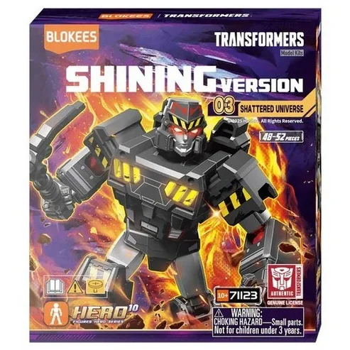 Blokees (สุ่ม 1 / จาก 7 แบบ) Transformers 71123 Shining Version 03 Shattered Universe 810181530254 (Figure) Blokees (สุ่ม 1 / จาก 7 แบบ) Transformers 71123 Shining Version 03 Shattered Universe 810181530254 (Figure)
