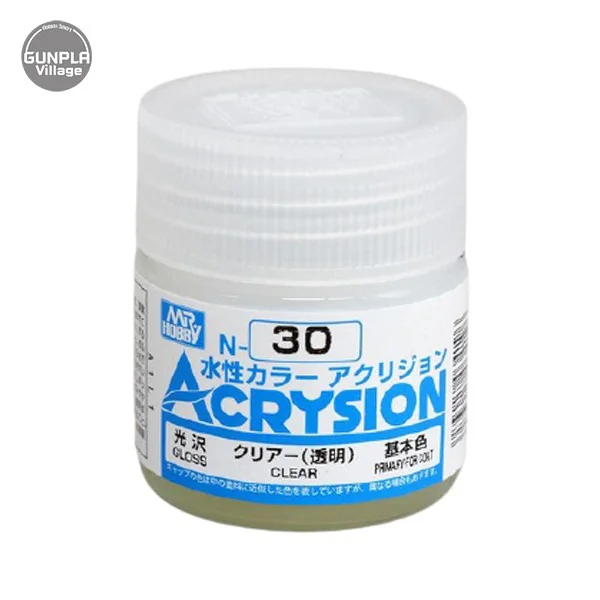 Mr.Hobby MR.ACRYSION COLOR N-30 CLEAR 4973028034196 (สี)