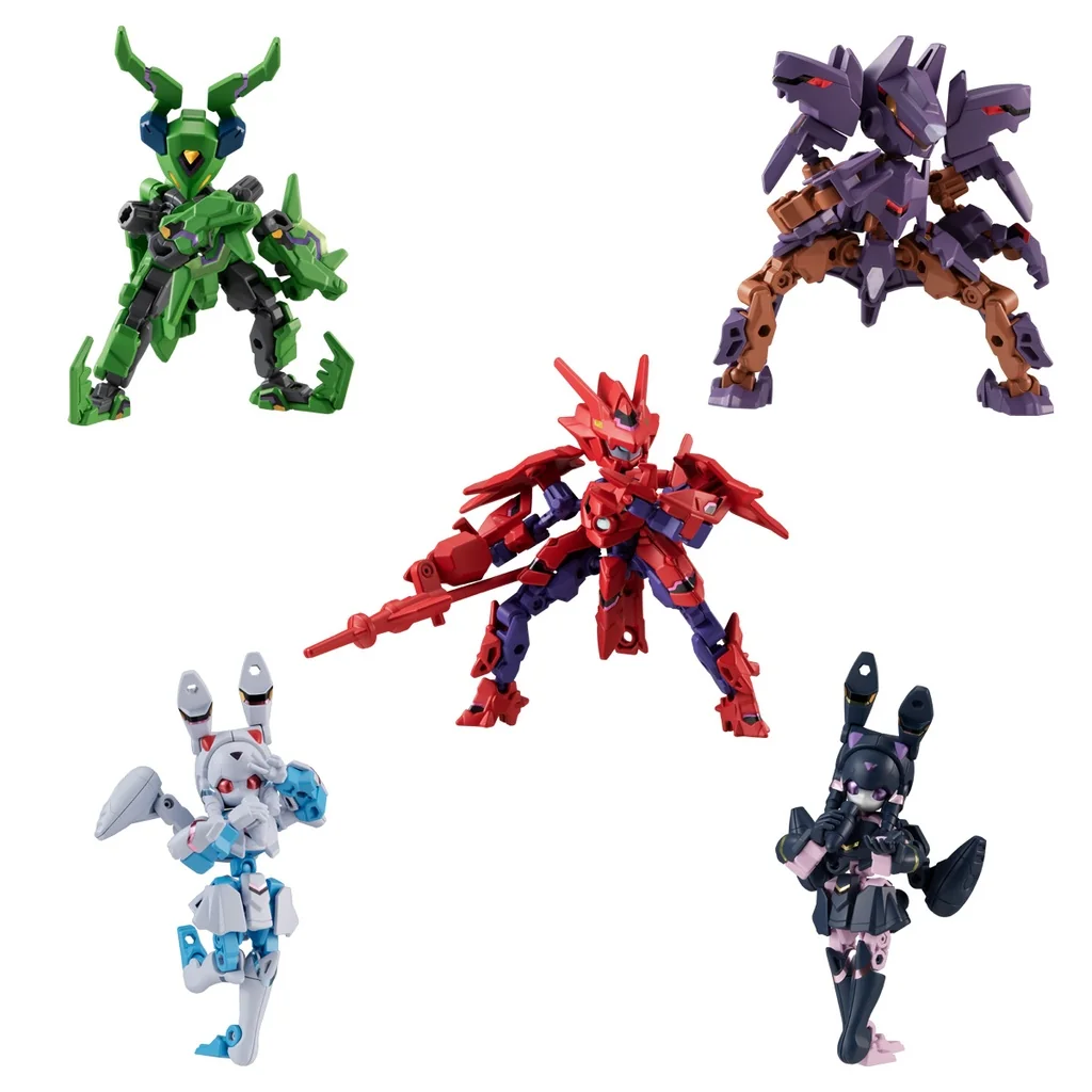 Bandai [ครบ Set 5 กล่อง] AnimaGear DE 02 4549660628927 (Plastic Model)