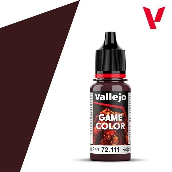 Vallejo Game Color 72.111 Nocturnal Red 18 ml 8429551721110 (สี) Vallejo Game Color 72.111 Nocturnal Red 18 ml 8429551721110 (สี)