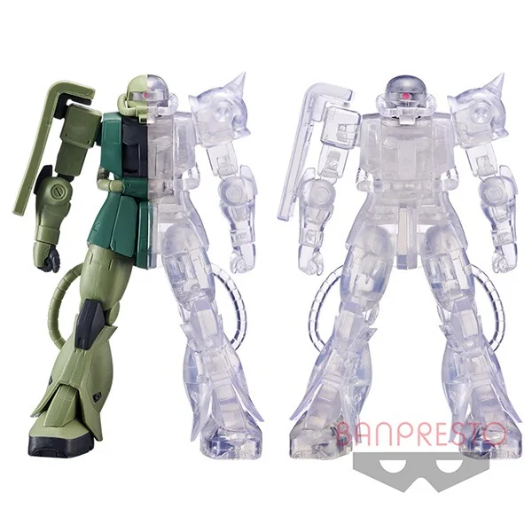 Banpresto Mobile Suit Gundam Internal Structure MS-06F Zaku II (Ver.B) [Clear] 4983164166101 (Figure)