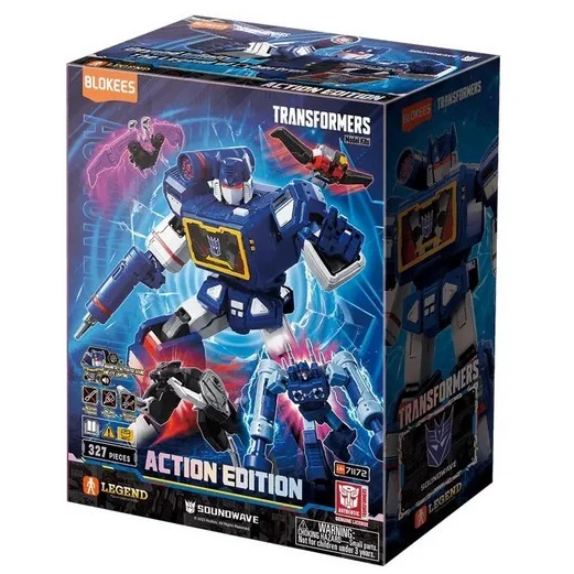 Blokees Transformers 71172 Action Edition 03 G1 Soundwave 810181530872 (Figure) Blokees Transformers 71172 Action Edition 03 G1 Soundwave 810181530872 (Figure)