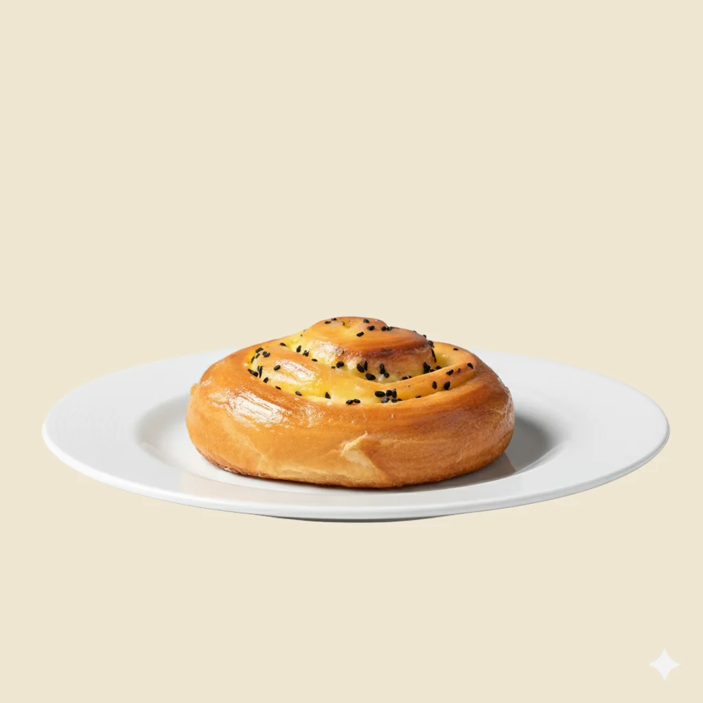 Cream Danish Swirls ขนมปังเดนิชใส่ไส้ (เลม่อน, ช๊อกโกแลต)