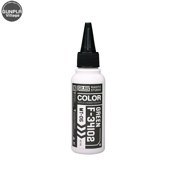 Raditz Studio RS MT05 Green F-34102 60 ml (Millitary Series) (Gloss) 8858878400058 (สี) Raditz Studio RS MT05 Green F-34102 60 ml (Millitary Series) (Gloss) 8858878400058 (สี)