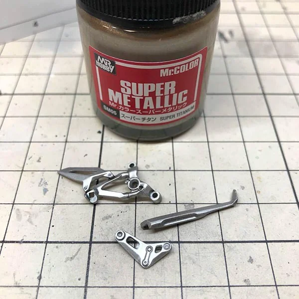 Mr.Hobby MR.COLOR SUPER MATALLIC SM05 Super Titanium Mr.Super Metallic 4973028519464 (สี) Mr.Hobby MR.COLOR SUPER MATALLIC SM05 Super Titanium Mr.Super Metallic 4973028519464 (สี)