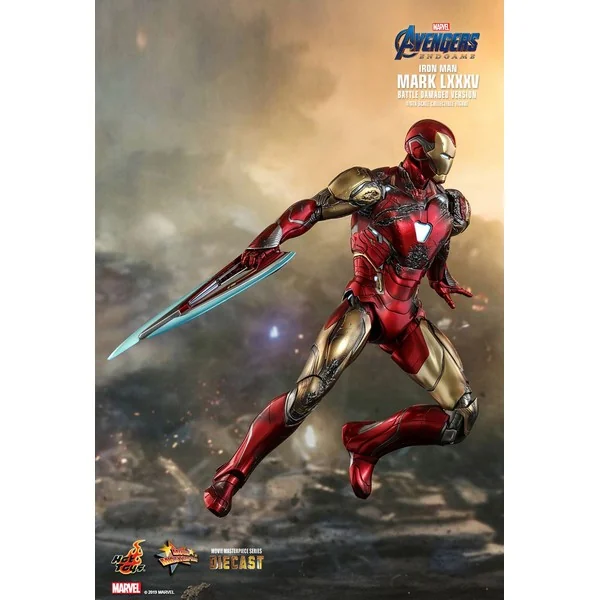 Hot Toys - MMS543D33 Iron Man Mark LXXXV (Battle Damaged Version) - Avengers: Endgame MMS543D33 (Model) Hot Toys - MMS543D33 Iron Man Mark LXXXV (Battle Damaged Version) - Avengers: Endgame MMS543D33 (Model)
