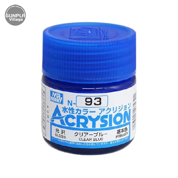 Mr.Hobby MR.ACRYSION COLOR N-93 CLEAR BLUE 4973028034301 (สี) Mr.Hobby MR.ACRYSION COLOR N-93 CLEAR BLUE 4973028034301 (สี)